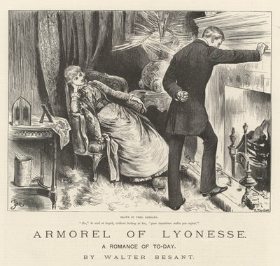 Armorel of Lyonesse, A Romance of To-Day, by Walter Besant by Frederick Barnard